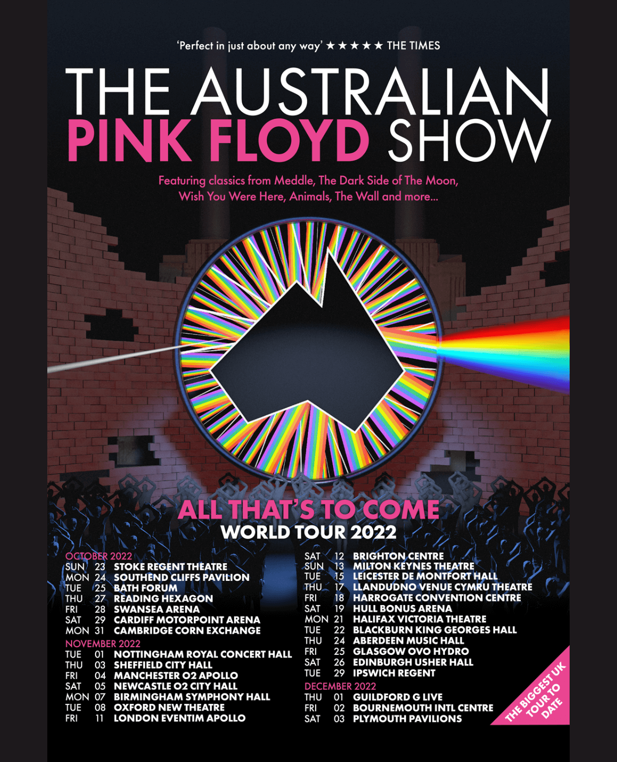 The Australian Pink Floyd Returns in 2022