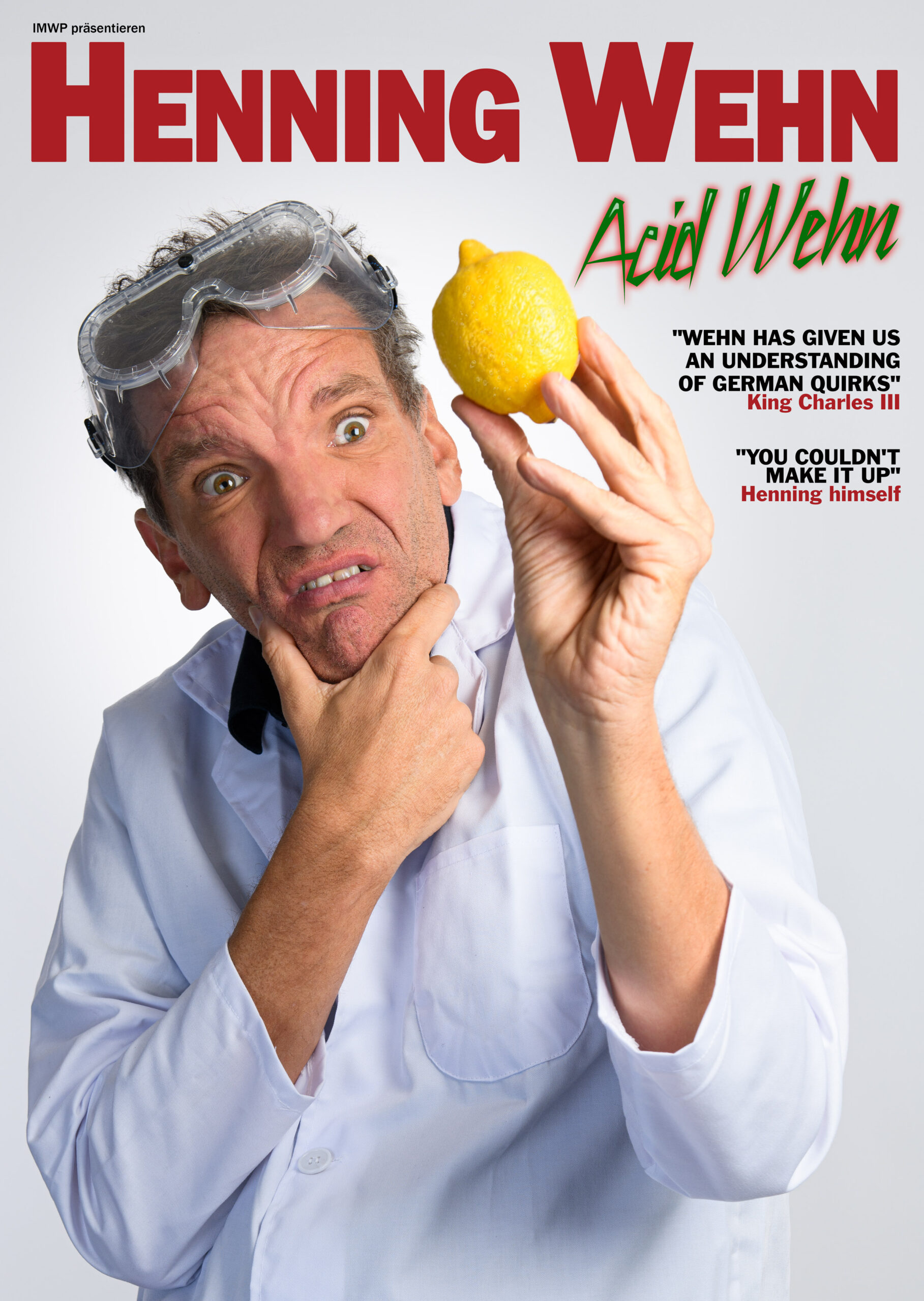 Henning Wehn Acid Wehn Ipswich Regent Theatre