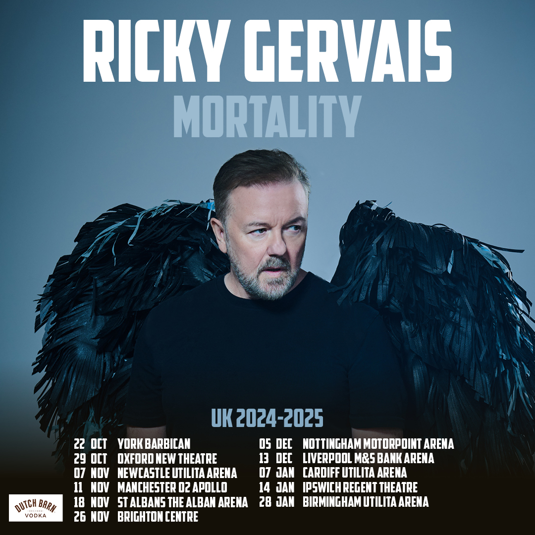 Ricky Gervais Ticket Information