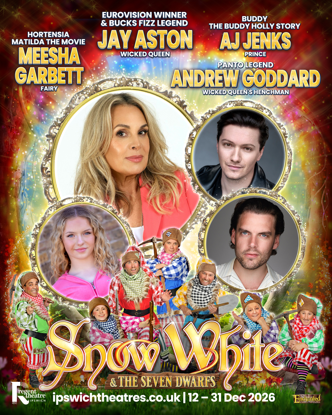 Further Cast Members Annnounced For Snow White!